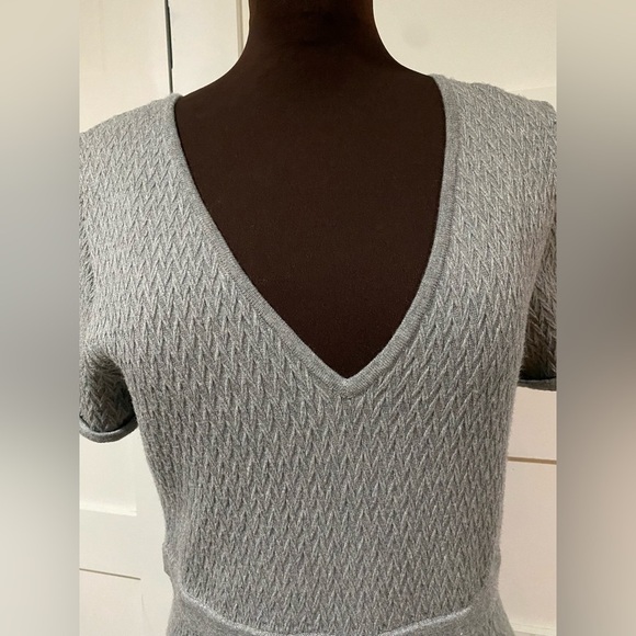 TRINA & Turk Gray Dress No Size - Picture 4 of 6